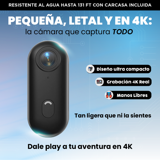 MiniviewPro| Graba en 4K sin usar las manos.