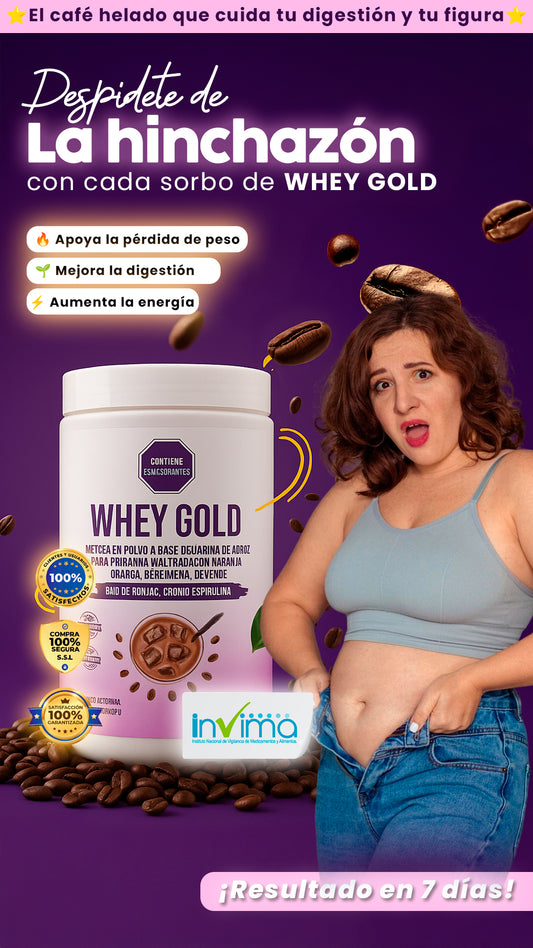 WHEY GOLD | Café que te deshincha